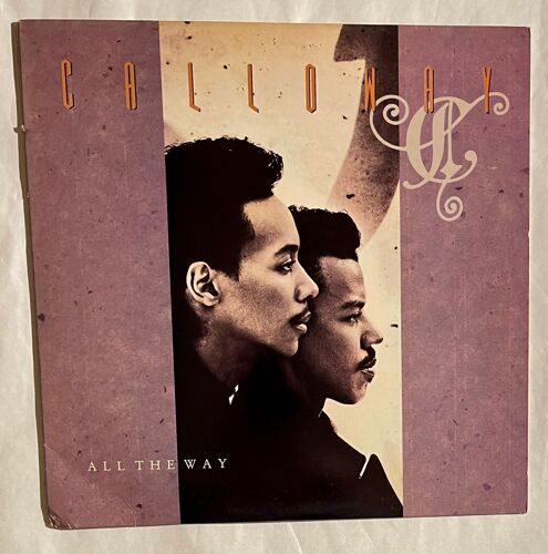 All The Way - Calloway-33 Tours Vinyle-Cbs Records 1989