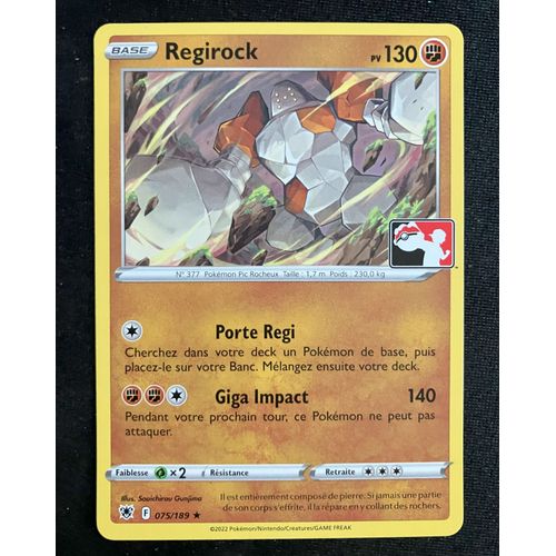 Regirock Play! - Astres Radieux - 075/189