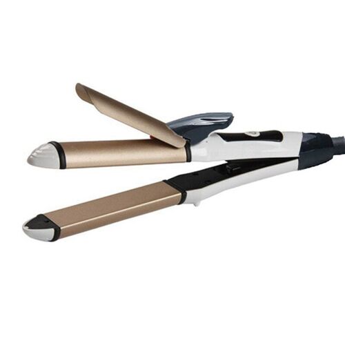 Fer À Friser Électrique Pour Cheveux, Fer À Friser Professionnel En Céramique, Plat, Prise Ue