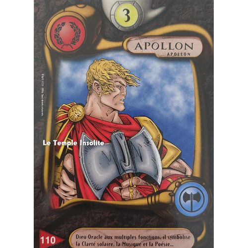 Carte Deus : Apollon #110