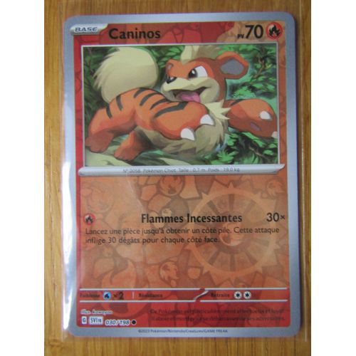 Caninos - Reverse - 030/198 - Ecarlate Et Violet