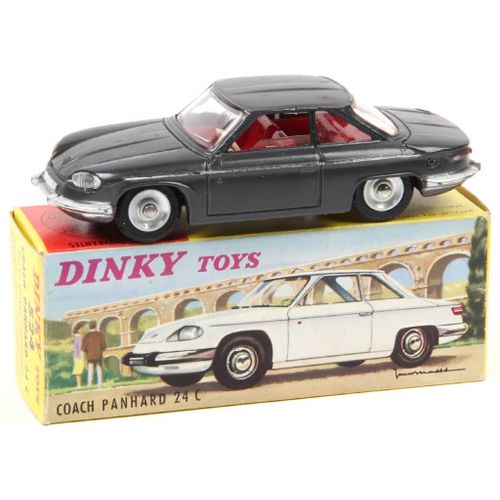Dinky Toys 524 - Panhard 24ct Coach, Gris Antracite 1:43, Atlas
