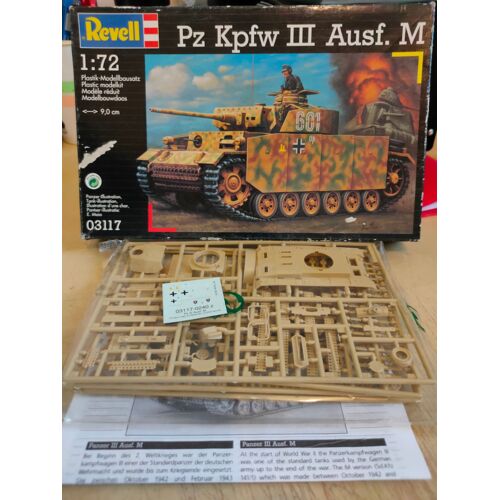 Maquette Char Revell 1/72 Pz Iii Ausf M-Revell