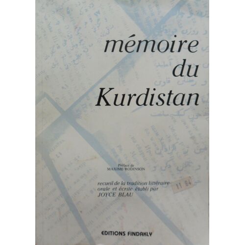 Mémoire Du Kurdistan - Joyce Blau