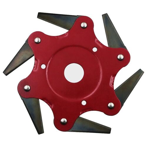 Kit De Tête De Coupe Universelle À 6 Lames Pour Coupe-Bordures À Arbre Droit - Durable, Facile À Installer, Performances Améliorées