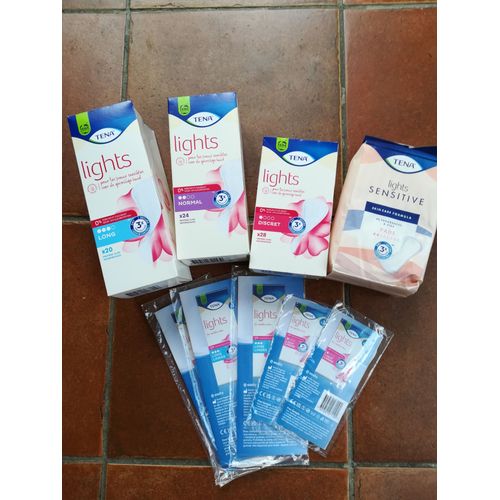 Lot De Protections Tena Lights 