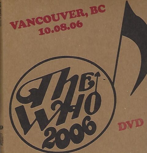 Dvd Live In Vancouver 2006 - Soundboard