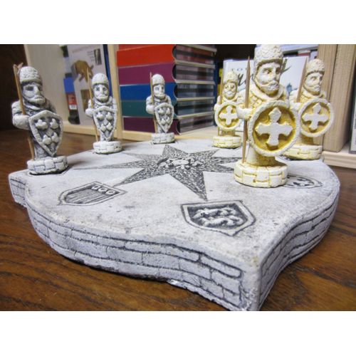 Jeu Des Trois Provinces - J.B Giribaldi - Rare Série Limitée En Pierre