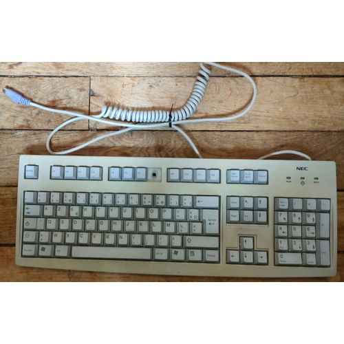 Clavier vintage NEC PS/2 RS 6000 M