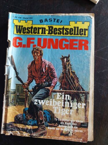 Revue Allemande Bastei Western Bestseller N° 204