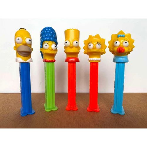 Lot De 5 Distributeurs Pez Simpson
