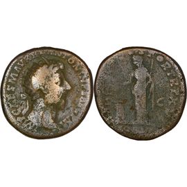 Rome - Dupondius - Marc Aurele - 162 Ad - Salvti Avgvstor - Ric.846 - 25-310