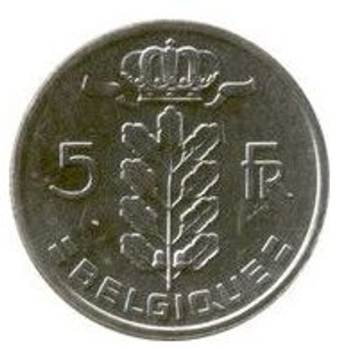 Pièce 5 Francs Belgique - 1975 "Belgique"