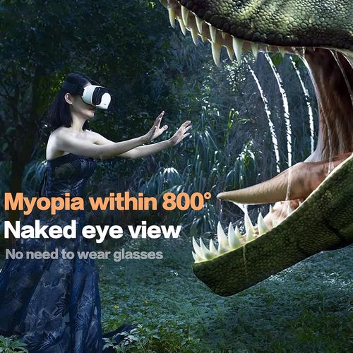 Lunettes Vr De Réalité Virtuelle Mobile Avec Télécommande, Jeux D'expérience Avec Lunettes Vr 3d[Z847]