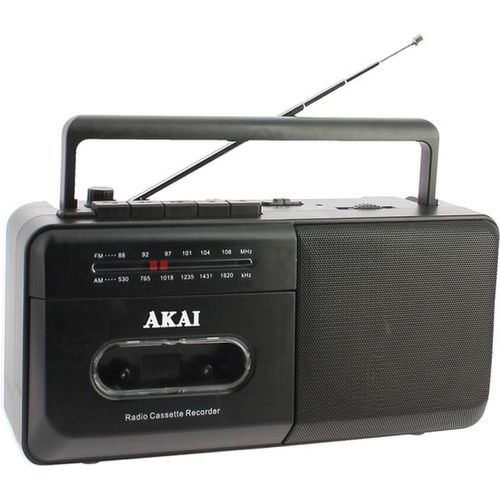 Radio Cassette Enregistreur Avec Encodeur Usb - Akai - Noir