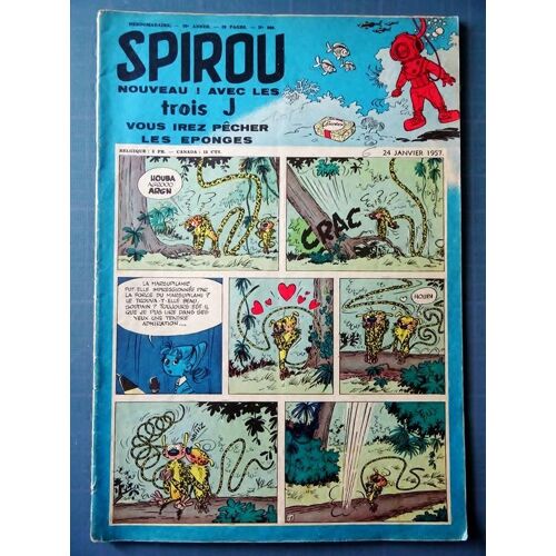 Spirou N° 980 Janvier 1957