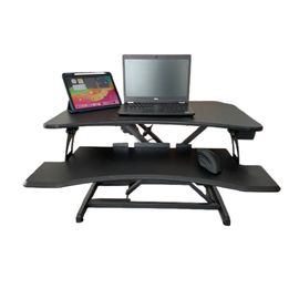 Poste de Travail Electrique Assis Debout pour Ecran Clavier Souris