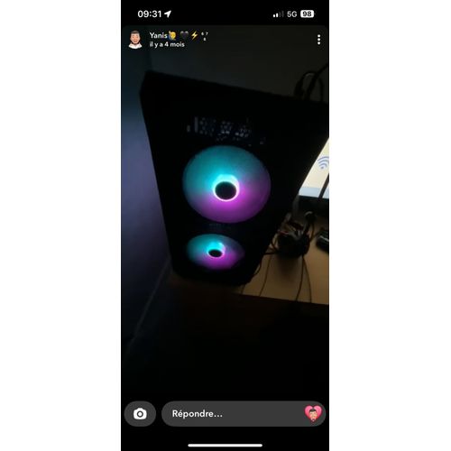 Pc Gamer AMD RYZEN 7-5800x - Ram 32 Go - SSD 1 To