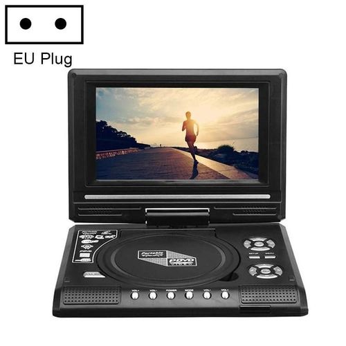 Lecteur DVD portable-Écran 7,8"",USB,carte SD,fonction jeu-Prise UE