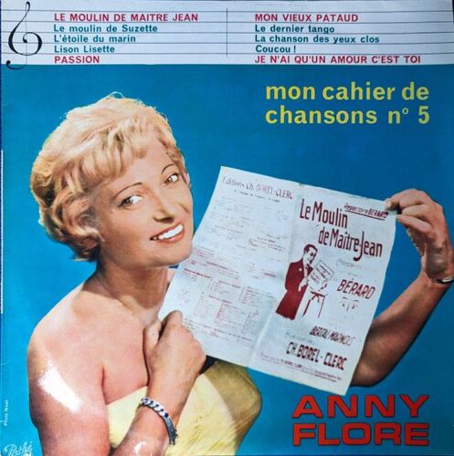Anny Flore – Mon Cahier De Chansons N° 5