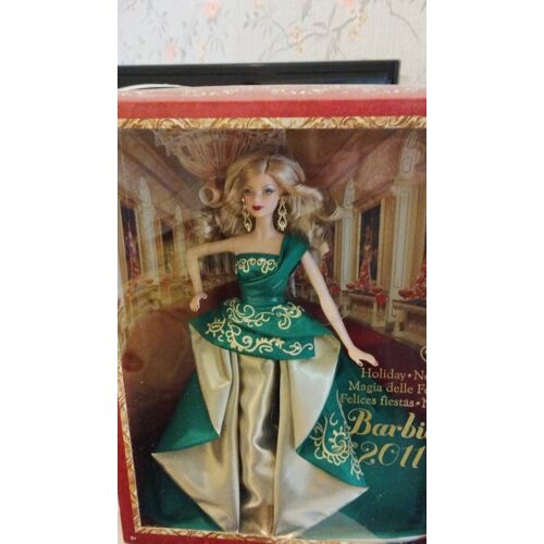 Poupée Barbie De Collection Année 2011 Magie De Noël Dans Sa Boîte