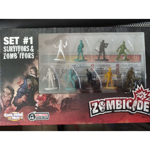 Set 1 # Survivors & Zombivors - Zombicide