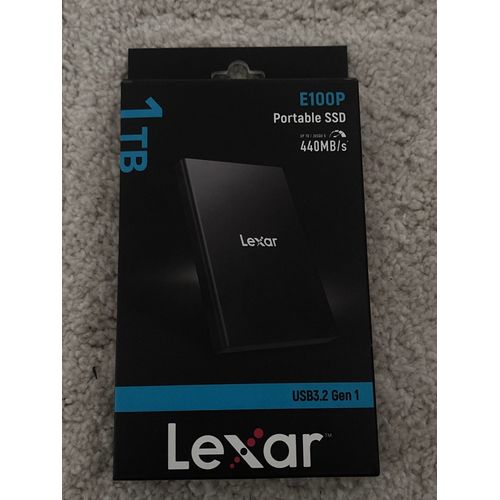 Lexar 1 To Portable SSD externe E100P