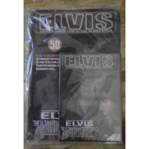 Elvis The Ultimate Live Collection 2 Les Plus Grands Films Du King N°50 Avec Fascicule