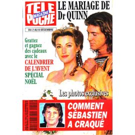 Télé Poche N°1555 (Programme Du 2 Au 8 Décembre 1995) Le Mariage De Dr Quinn +Comment Patrick Sébastien A Craqué