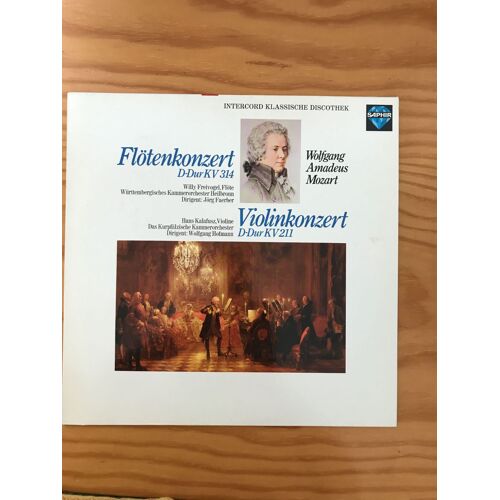 Mozart Concertos Pour Flûte Et Pour Violon