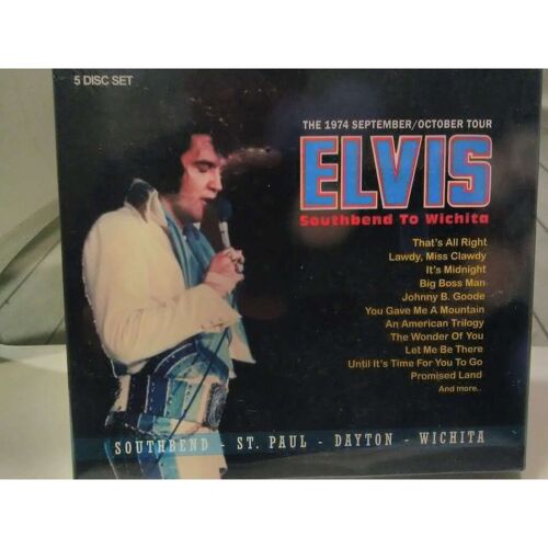 Elvis Presley Southbend To Wichita 5 Cd Box Set