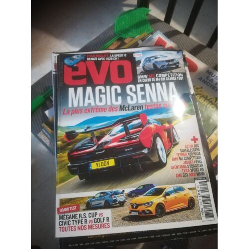 Evo 135 De 2018 Aston Martin Dbs Superleggera,Jaguar I-Pace,Lamborghini Aventador S Roadster,Lotus Exige Sport 410,Megane Rs Cup,Honda Civic Type R,Golf R,Mclaren Senna,Bmw M2 Competition,Ferrari Scud