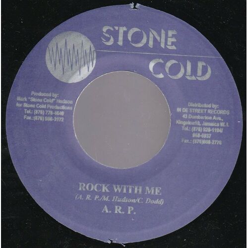 A.R.P. / Saba: Rock With Me / Can'T Do Wi Dat 45t 17cm Vinyl Jamaique