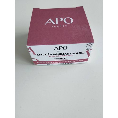 Lait Démaquillant Solide Apo 