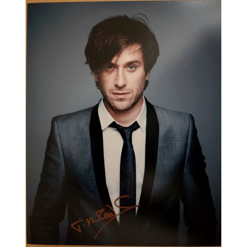 Autographe Original Sur Photo 25x20 Chanteur Thomas Dutronc + Coa