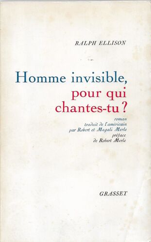 Homme Invisible, Pour Qui Chantes-Tu ?