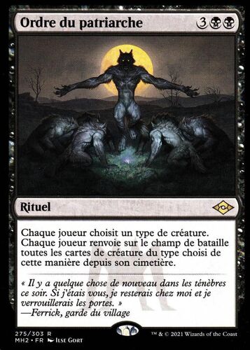 Ordre Du Patriarche - Magic - Horizons Du Modern 2 - R - 275/303