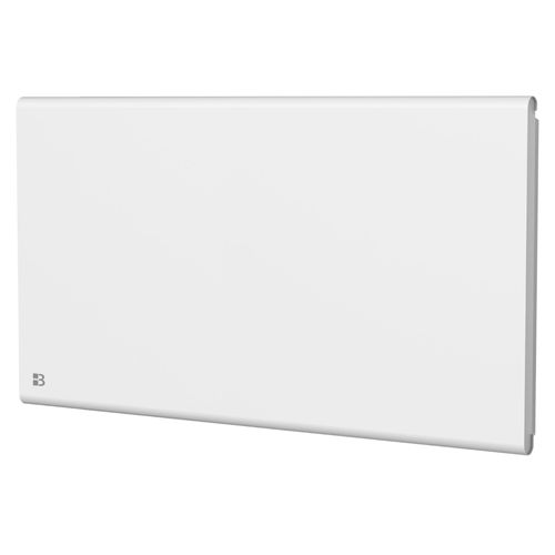 Radiateur électrique fixe à inertie sèche céramique+film 1500W Bestherm FREYA horizontal blanc