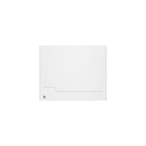 Radiateur électrique fixe à inertie sèche fonte 1000W Bestherm ZOE horizontal blanc