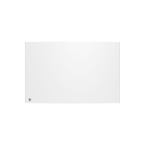 Radiateur électrique fixe à inertie sèche fonte 1500W Bestherm BIA horizontal blanc