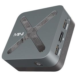 Mini PC MINIX NEO Z97, Intel N97 4 coeurs - 3,6 GHz max - Ram 12 Go de RAM LPDDR5X, SSD 512 Go, Wi-Fi 6, Bluetooth 5.2, 2 ports HDMI + 1 port DP, triple écran 4K,3 ports USB 3.2, 2 ports RJ45,1 port audio