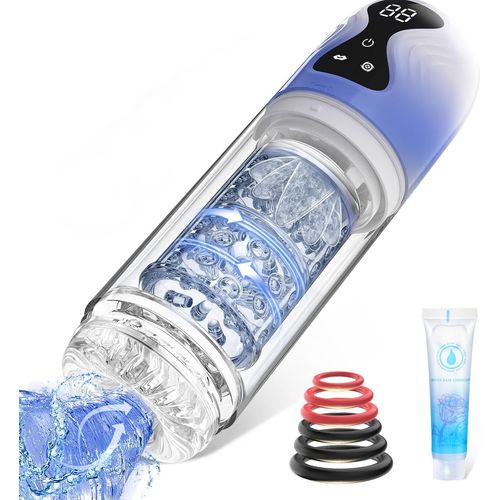 Masturbator Sex Toys For Men Sex Toys - Male Masturbators Sex Toy Hands Free Sucking Adult Toy With 7 Sucks And 7 Rotations Vaginet Sex Toys, Pumps Sextoyse Sexmasturbator