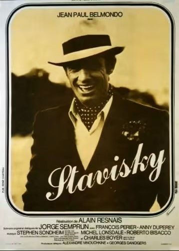 Stavisky De Alain Resnais - 1974 - Jean-Paul Belmondo - Anny Duperey - Affiche Cinéma Originale - 40 X 55 (Ferracci) -