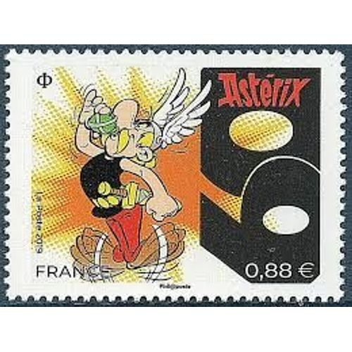 60ème Anniversaire De La Création De La Bande Dessinée Astérix Année 2019 N° 5342 Yvert Et Tellier Luxe