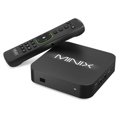 MINIX U8K-Ultra 8K Lecteur multimédia Android, 8 Go de RAM, 128 Go de stockage, Android AOSP 11, Wi-Fi 6, Bluetooth 5.2 Noir