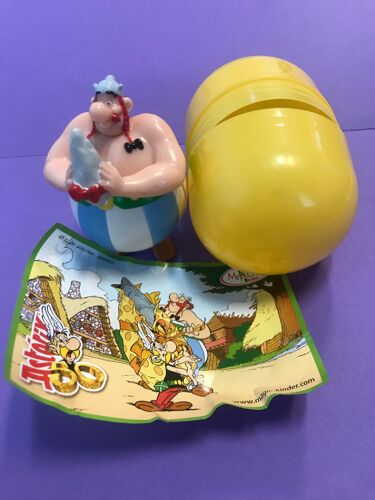 Obelix - Asterix Et Obelix - 50 Ans 1959/2009 - Goscinny Et Uderzo - Magic Kinder - 7,5x5 Cm