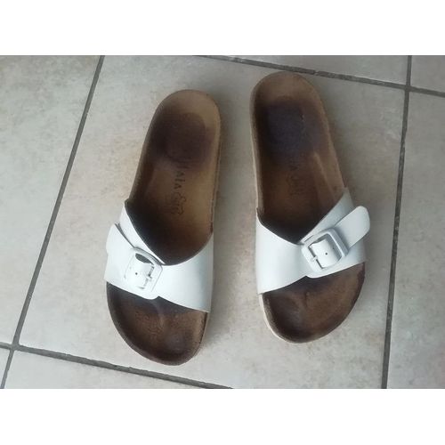 Mules Femmes / Jeunes Filles En Cuir Taille 37.