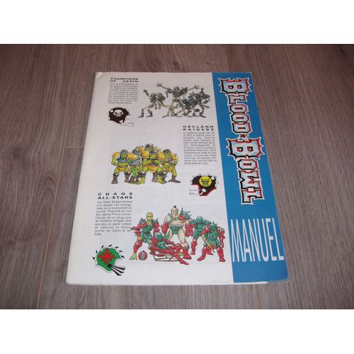 Manuel Du Jeu Blood Bowl De Descartes / Games Workshop