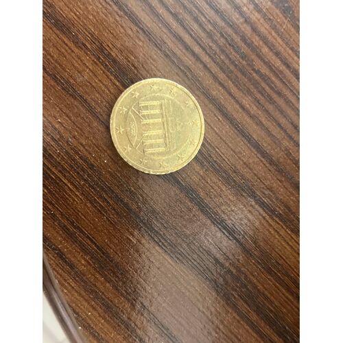 Pièce 50 Centimes 2002 Frappée A Rare