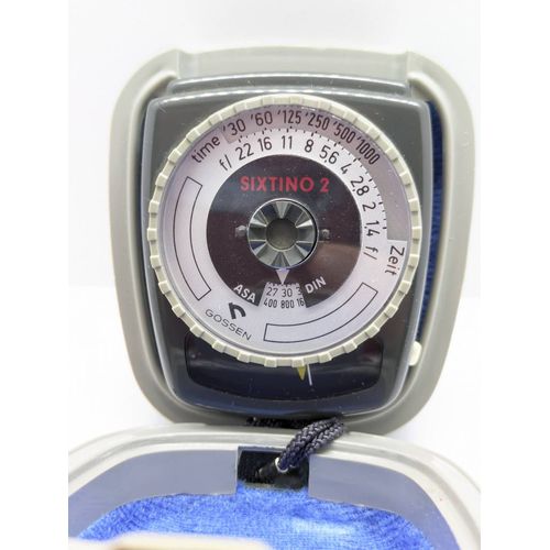 Gossen Sixtino Mètre Photomètre Light-Metre avec Étui